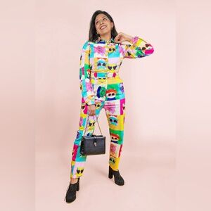 July Liebe Pop Cats Jumpsuit